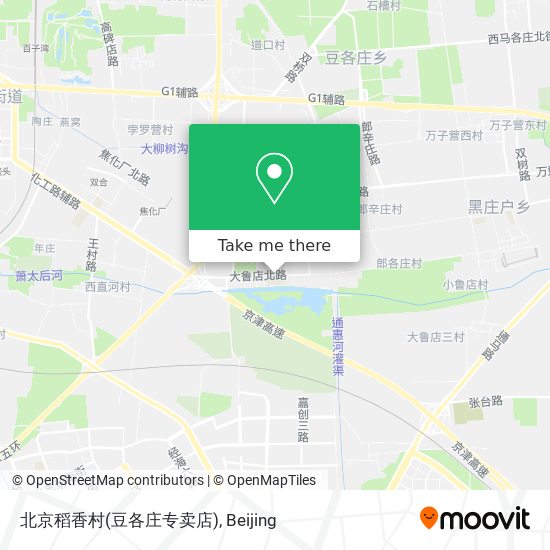 北京稻香村(豆各庄专卖店) map