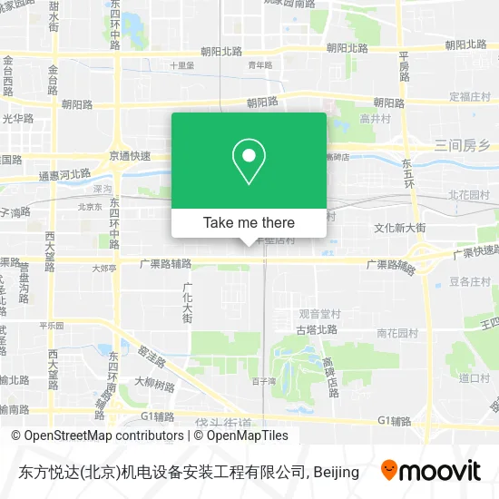 东方悦达(北京)机电设备安装工程有限公司 map