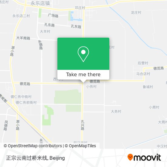 正宗云南过桥米线 map