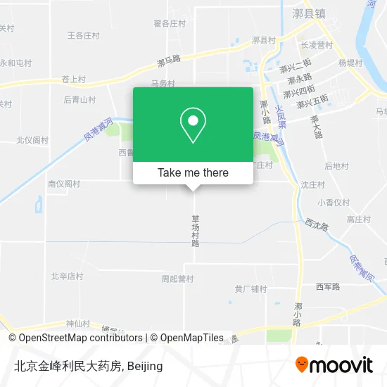 北京金峰利民大药房 map