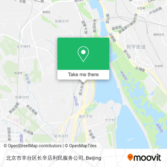 北京市丰台区长辛店利民服务公司 map