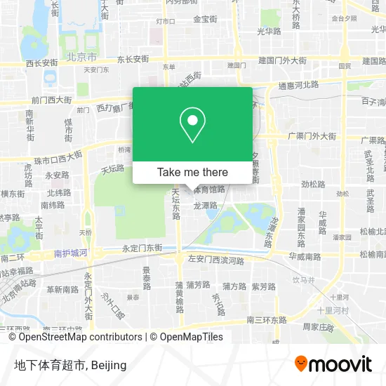 地下体育超市 map