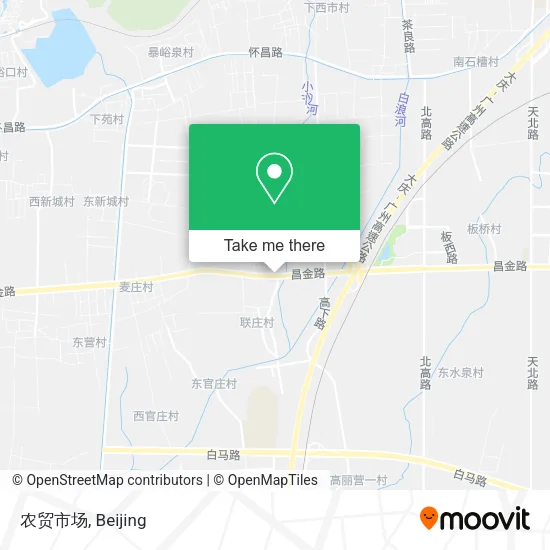 农贸市场 map
