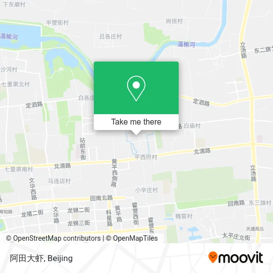 阿田大虾 map