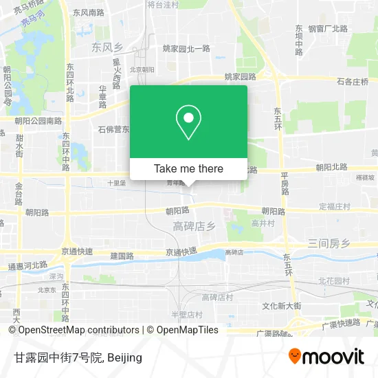 甘露园中街7号院 map