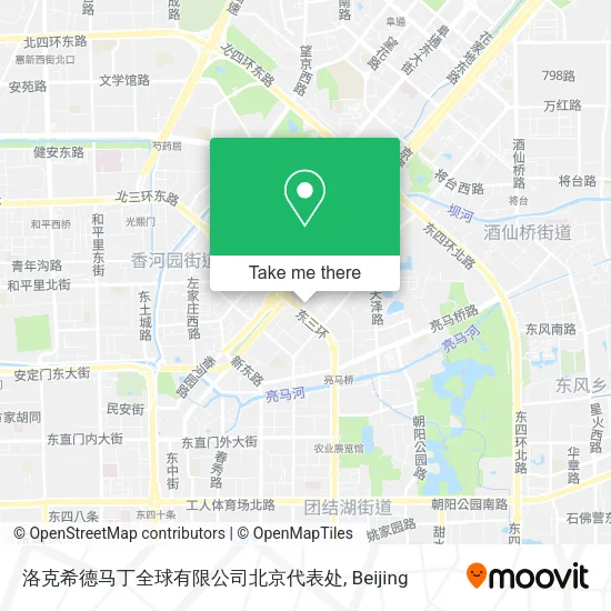 洛克希德马丁全球有限公司北京代表处 map