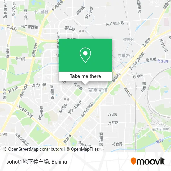 sohot1地下停车场 map