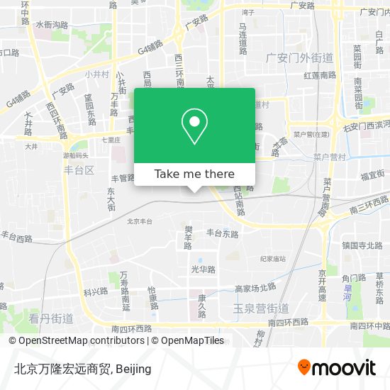 北京万隆宏远商贸 map