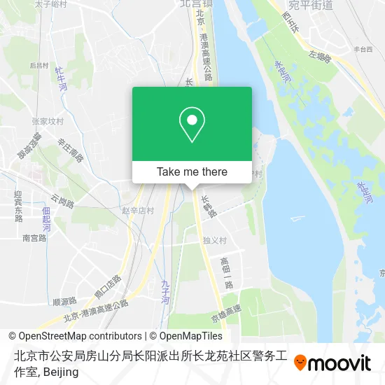 北京市公安局房山分局长阳派出所长龙苑社区警务工作室 map