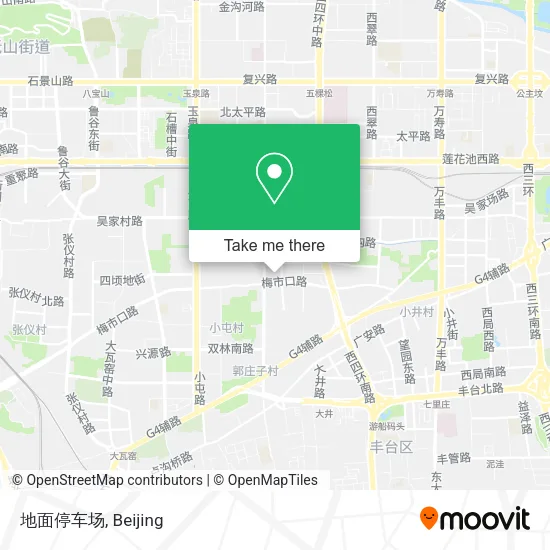 地面停车场 map