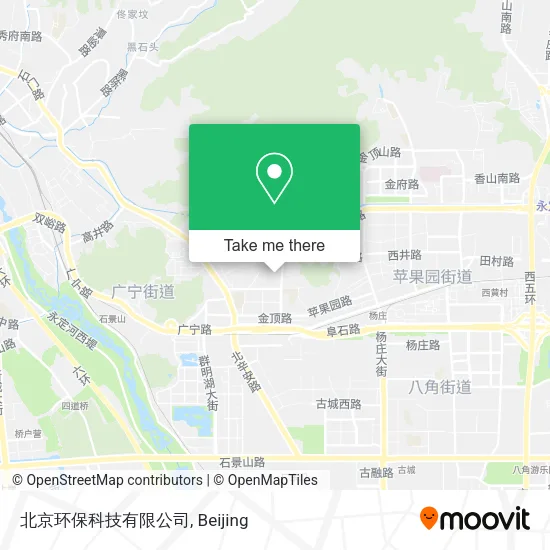 北京环保科技有限公司 map