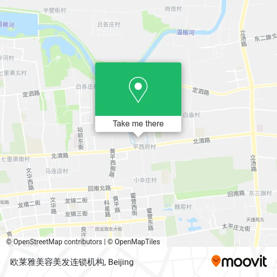 欧莱雅美容美发连锁机构 map