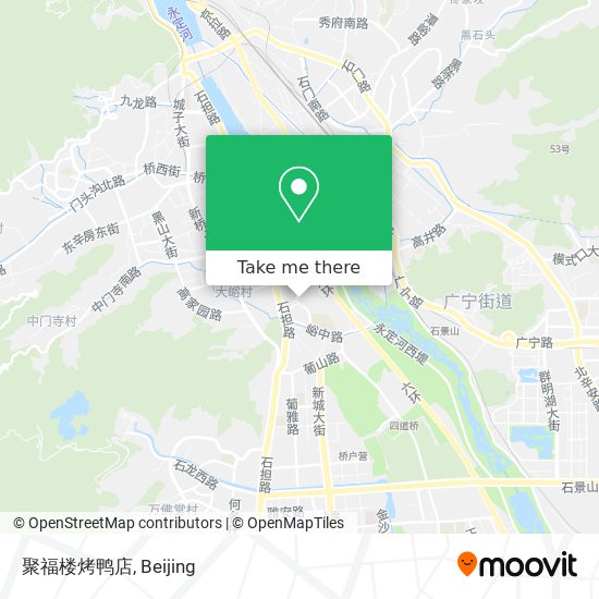 聚福楼烤鸭店 map