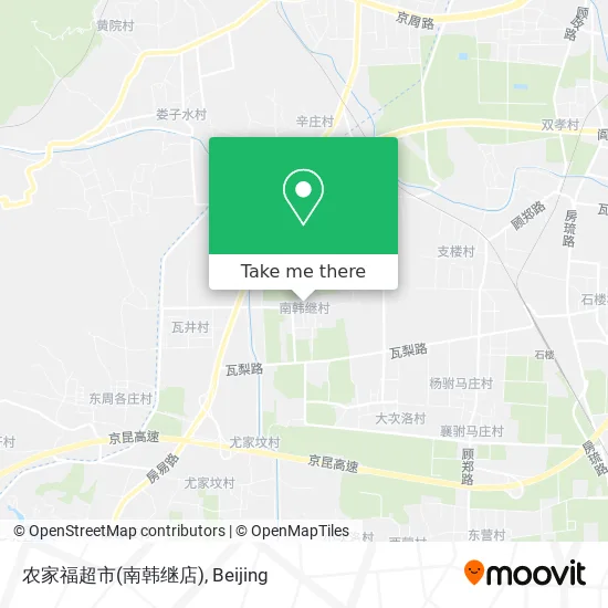 农家福超市(南韩继店) map