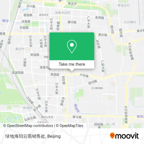 绿地海珀云翡销售处 map