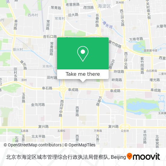 北京市海淀区城市管理综合行政执法局督察队 map