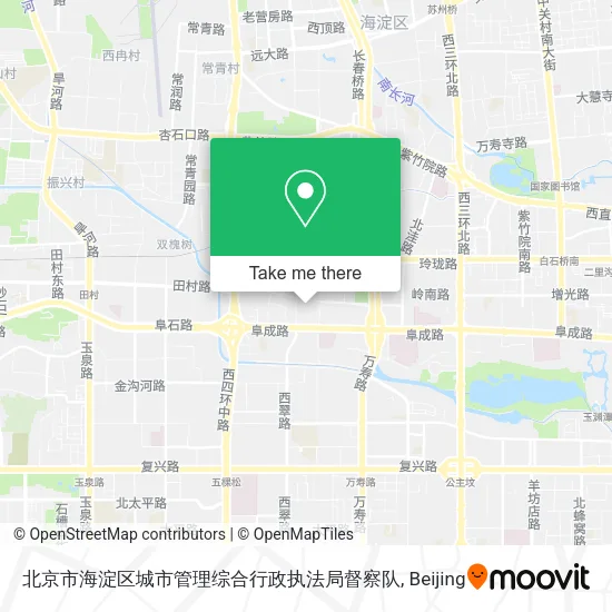 北京市海淀区城市管理综合行政执法局督察队 map