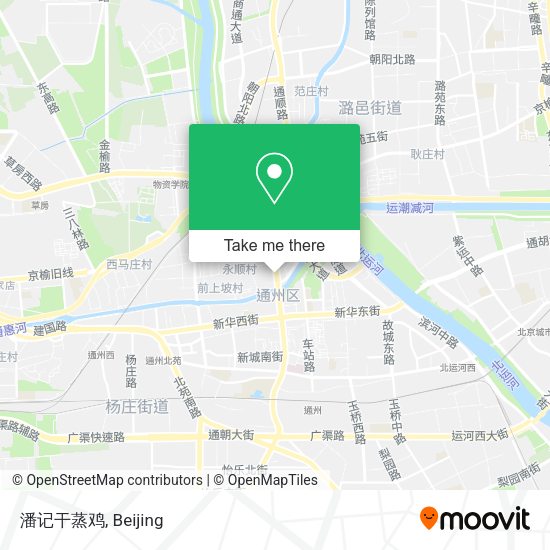 潘记干蒸鸡 map