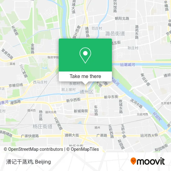 潘记干蒸鸡 map