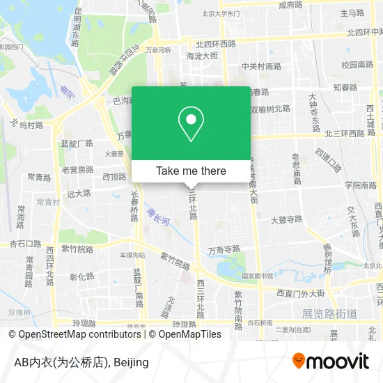 AB内衣(为公桥店) map