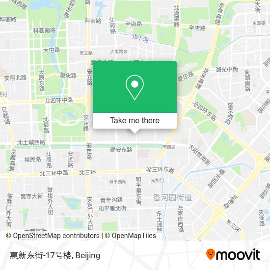 惠新东街-17号楼 map