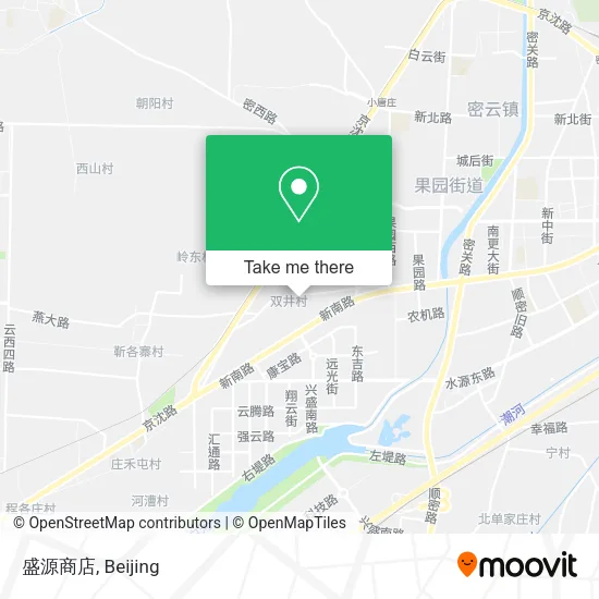 盛源商店 map