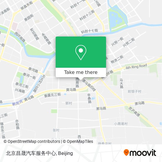 北京昌晟汽车服务中心 map