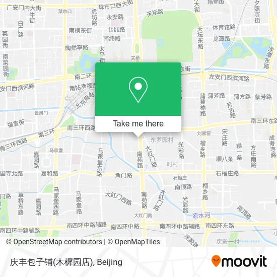 庆丰包子铺(木樨园店) map