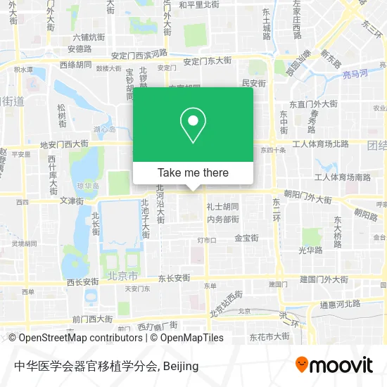 中华医学会器官移植学分会 map