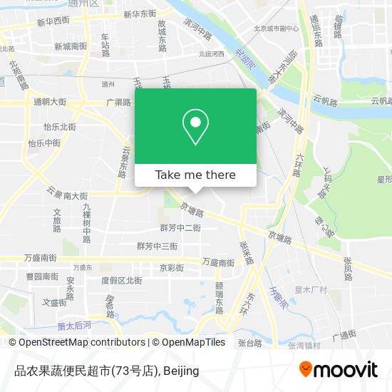 品农果蔬便民超市(73号店) map
