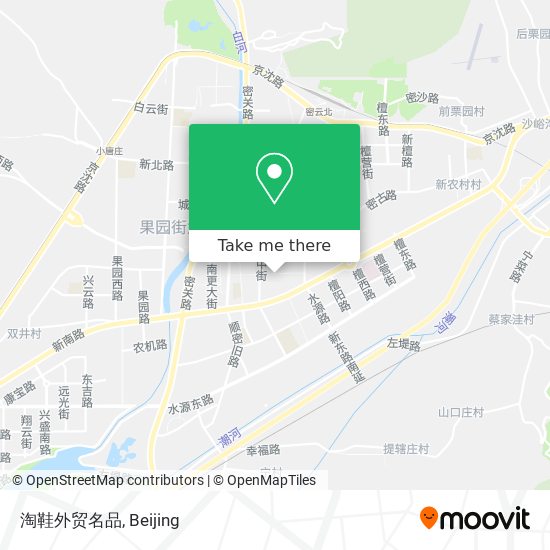 淘鞋外贸名品 map