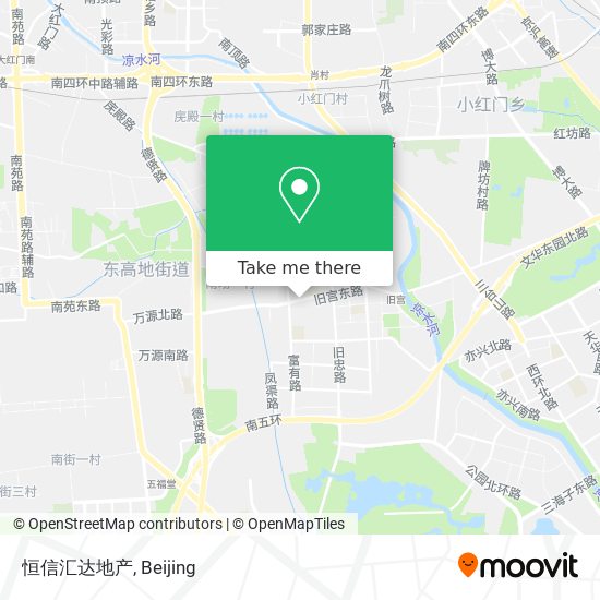 恒信汇达地产 map