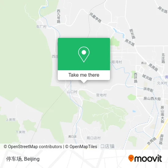 停车场 map