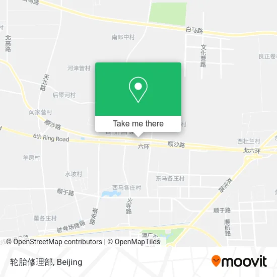 轮胎修理部 map