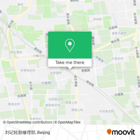 刘记轮胎修理部 map