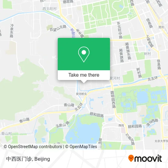 中西医门诊 map
