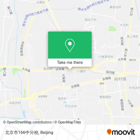 北京市166中分校 map