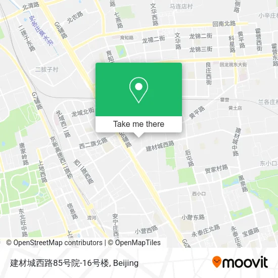 建材城西路85号院-16号楼 map