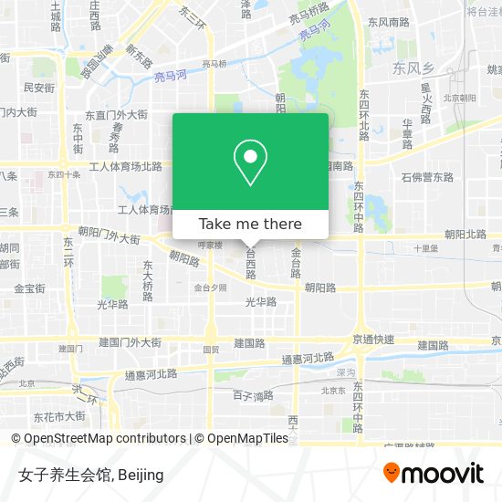 女子养生会馆 map