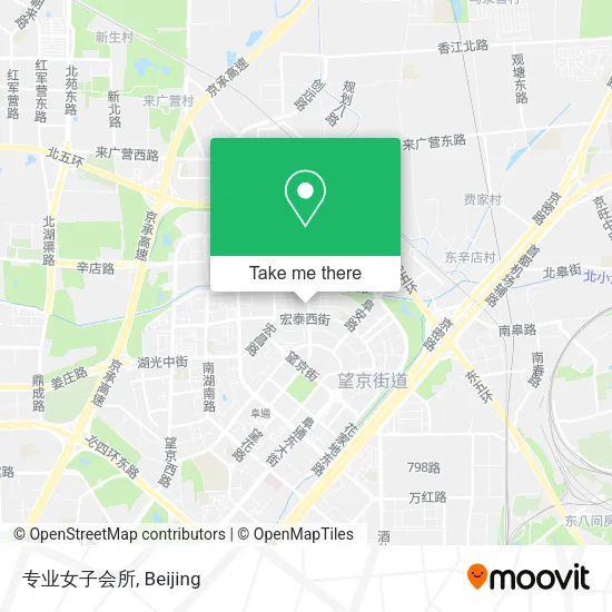 专业女子会所 map