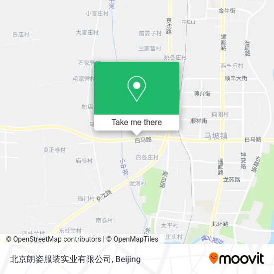 北京朗姿服装实业有限公司 map