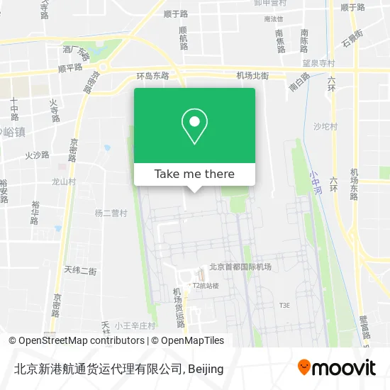 北京新港航通货运代理有限公司 map