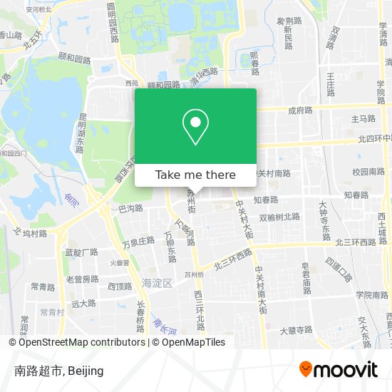 南路超市 map