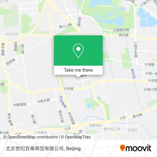 北京世纪百泰商贸有限公司 map