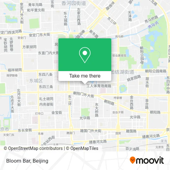 Bloom Bar map