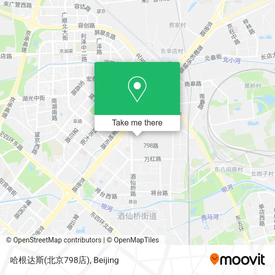 哈根达斯(北京798店) map