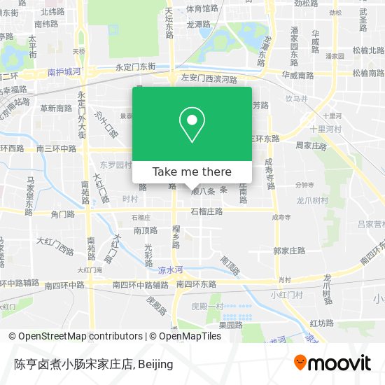 陈亨卤煮小肠宋家庄店 map