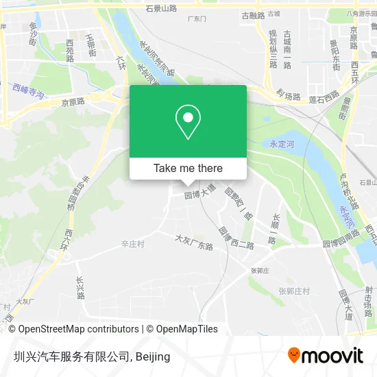 圳兴汽车服务有限公司 map