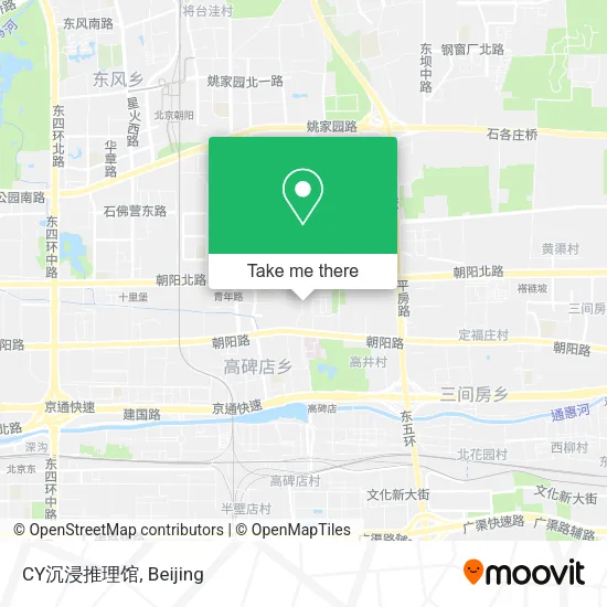 CY沉浸推理馆 map