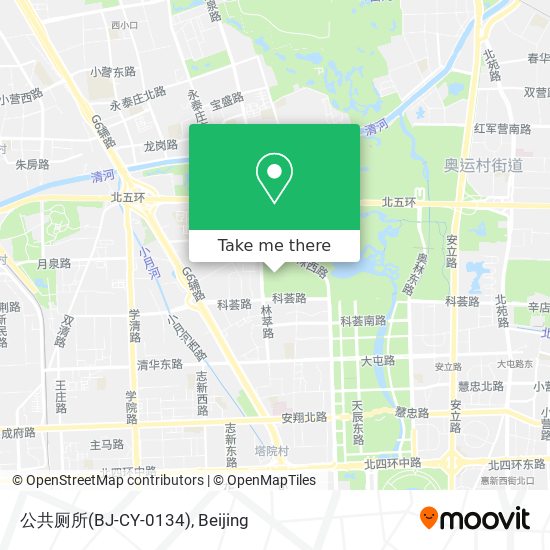公共厕所(BJ-CY-0134) map